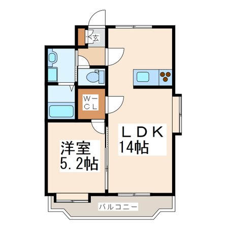 労働会館入口 徒歩2分 8階の物件間取画像